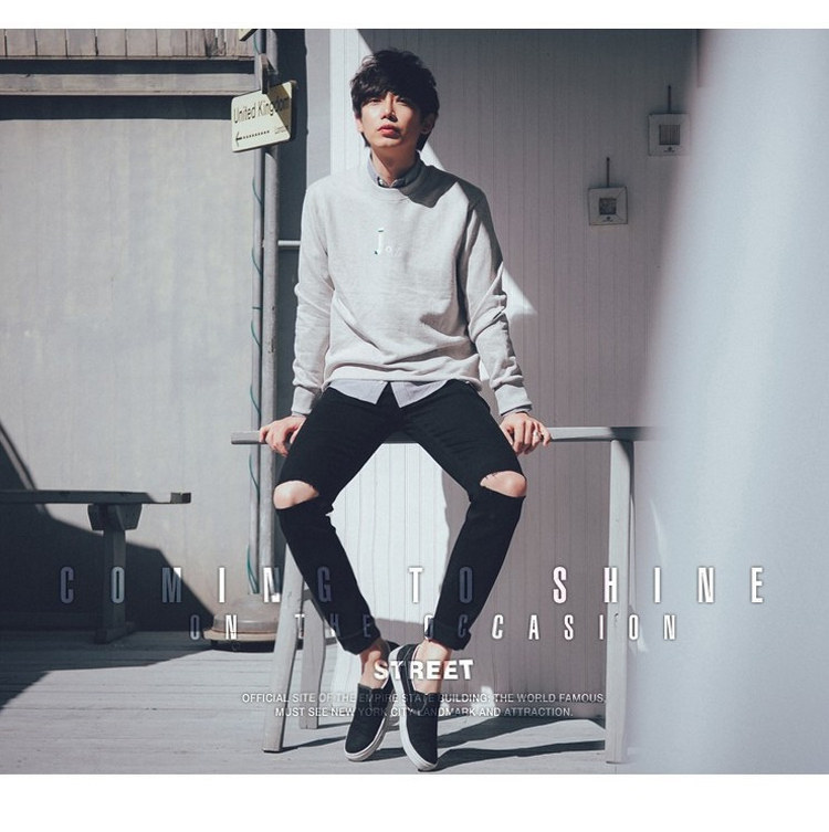 Jeans pour adolescent pieds Slim pour printemps - Ref 1470138 Image 14