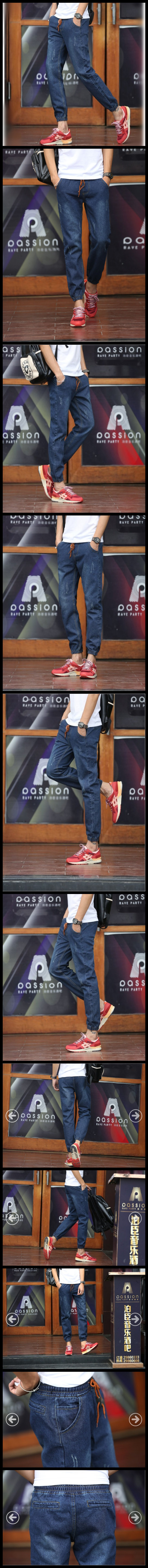 Jeans pour adolescent pieds Slim pour automne - Ref 1461880 Image 8