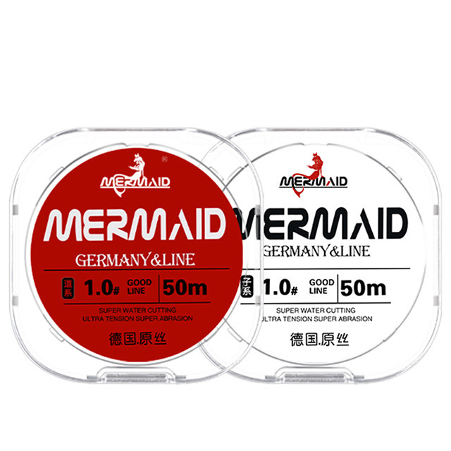 Mermaid Fishing Line Main Line German Import Raw Silk Competitive Subline Super Pull Non Vigorous Matai Fishing Line