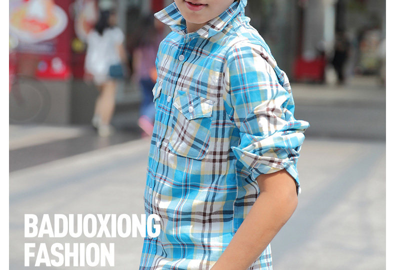 Chemise garcon à manche longue - Ref 2074669 Image 75