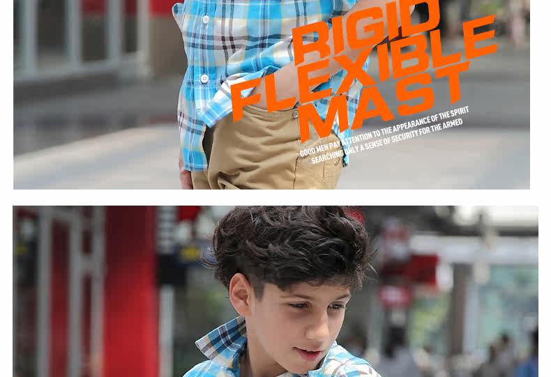 Chemise garcon à manche longue - Ref 2074669 Image 70