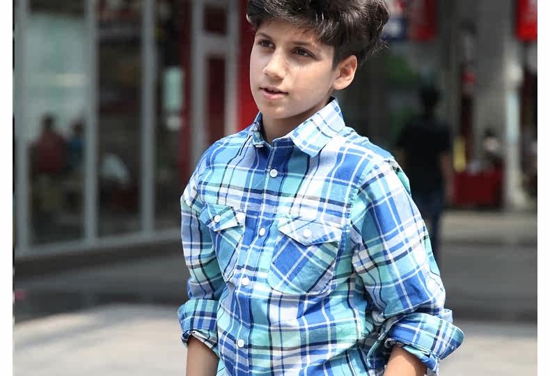 Chemise garcon à manche longue - Ref 2074669 Image 98