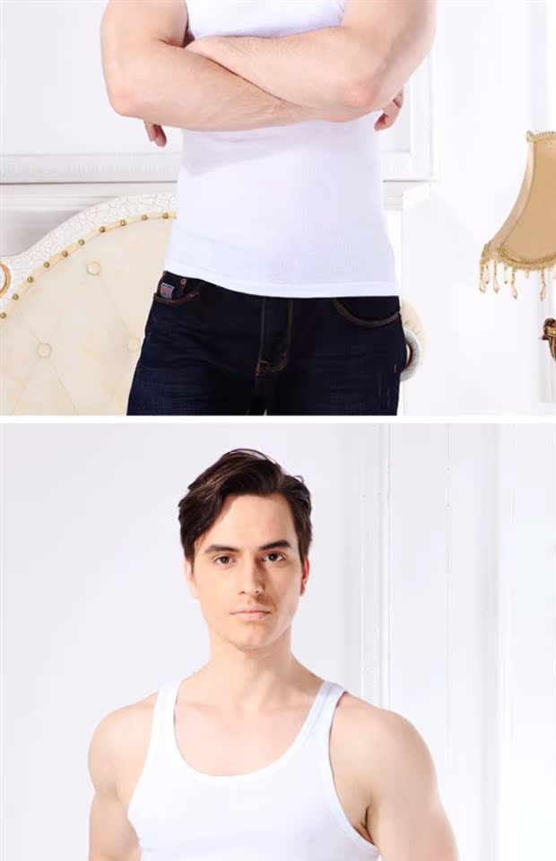 Áo vest nam cotton bó sát, áo liền thân có dây thun thể thao 100% cotton thấm hút mồ hôi mùa xuân, hè, thu, đông áo lót thể thao 