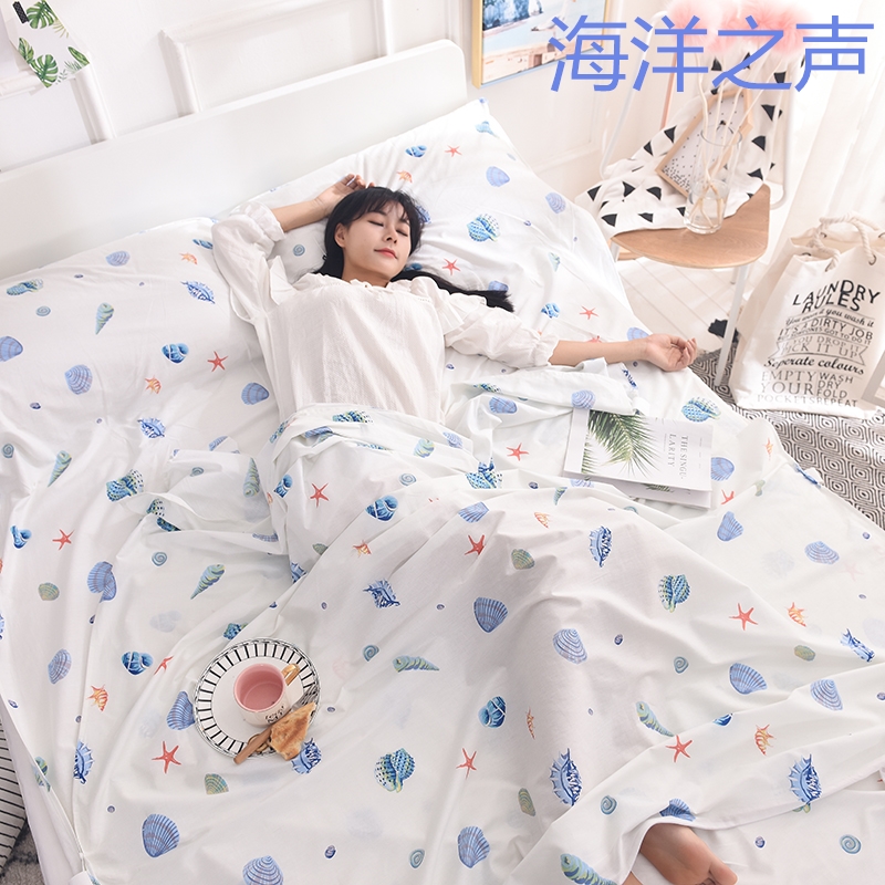 Du lịch ngoài trời tàu du lịch xách tay bẩn bẩn chống bẩn bông túi ngủ sheets quilt khách sạn khách sạn vệ sinh lót