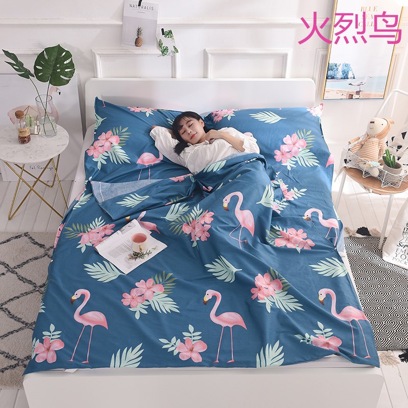 Du lịch ngoài trời tàu du lịch xách tay bẩn bẩn chống bẩn bông túi ngủ sheets quilt khách sạn khách sạn vệ sinh lót