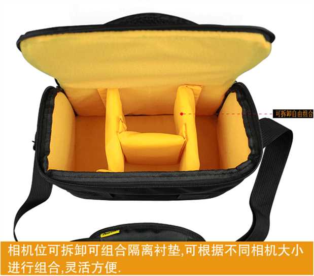 Túi đựng máy ảnh Nikon D7500 D3400 D5500 D5600 D850 D800D90 túi máy ảnh một vai - Phụ kiện máy ảnh DSLR / đơn chân máy quay