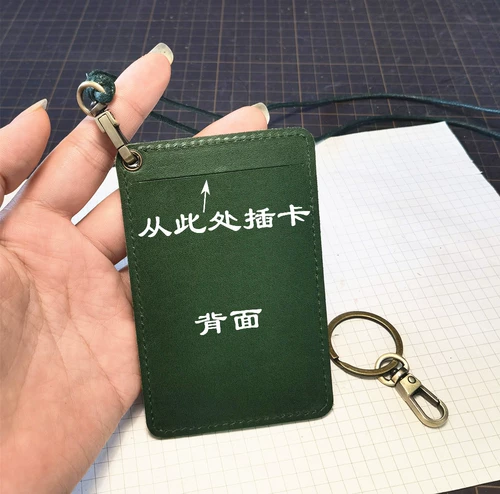 Кожаный картхолдер, мультяшный чехол для проездного, защитный чехол, из натуральной кожи