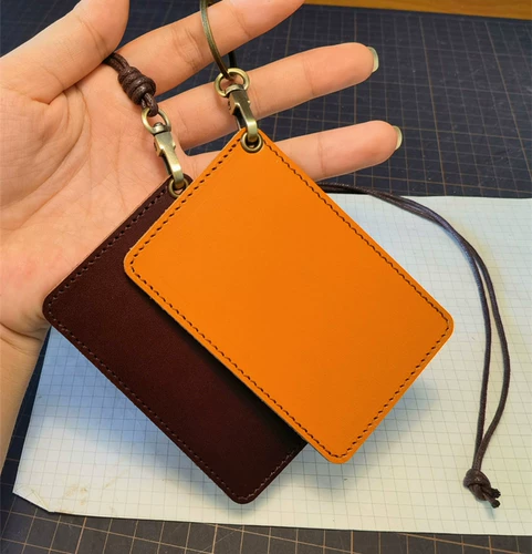 Кожаный картхолдер, мультяшный чехол для проездного, защитный чехол, из натуральной кожи