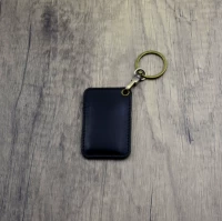 Черный [твердый овощный загорелый] 3*5 прямоугольная маленькая карта выделена