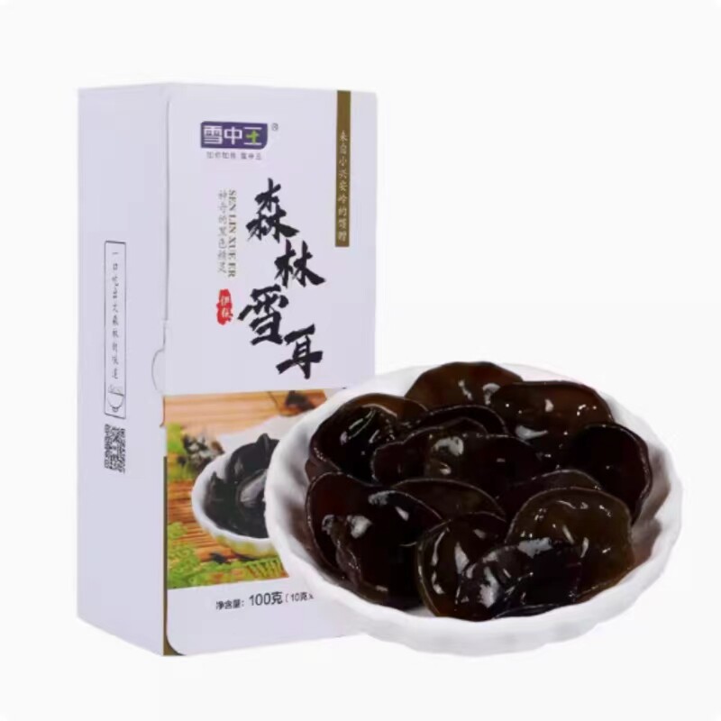 【雪中王】东北有机雪耳100g 礼盒装