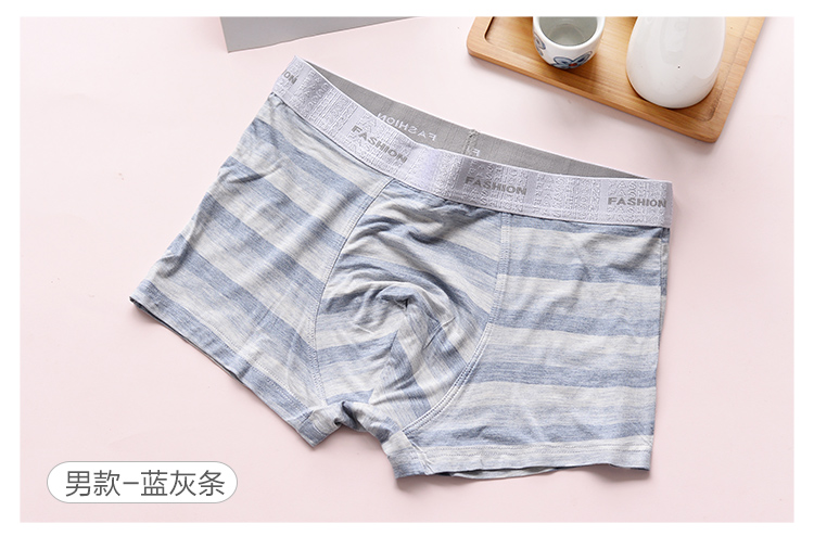 Sọc đồ lót sexy nữ phương thức thấp eo tóm tắt vài đồ lót nam boxer tóm tắt quần cotton