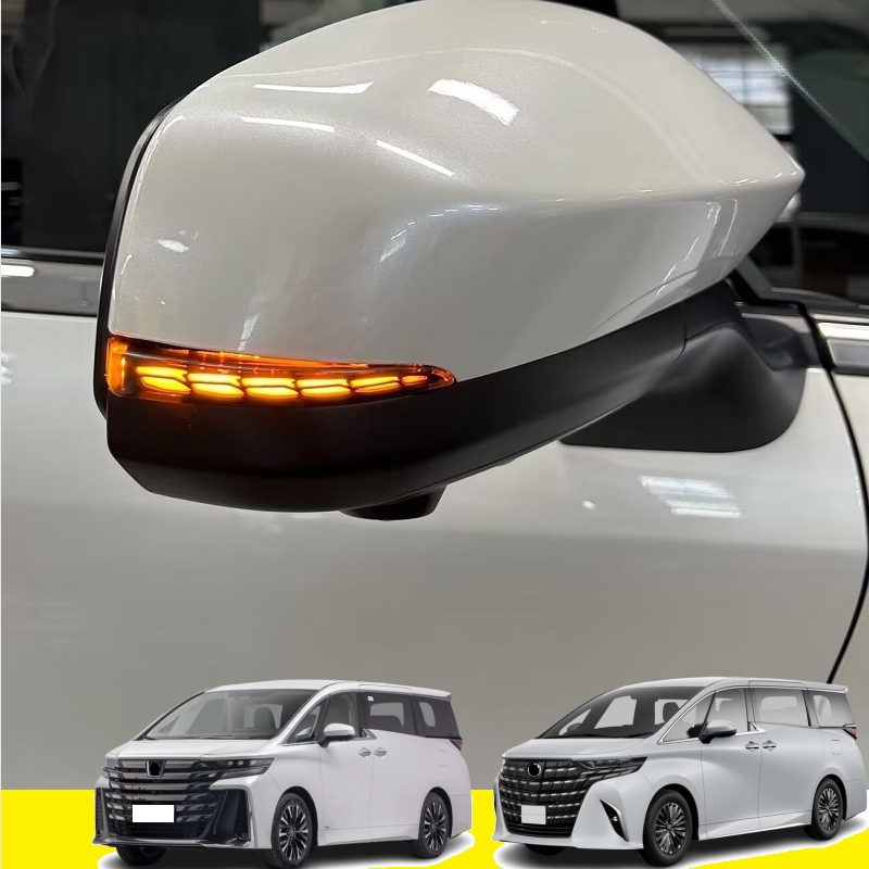 Suitable for 40 Series Alphard Vellfire Rearview Mirror Sequential Turn Signal Daytime Running Light Blue a