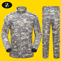 Outdoor CS suit mens field suit tactical instructor military training suit spring and autumn long-sleeved tactical training uniform wear-resistant