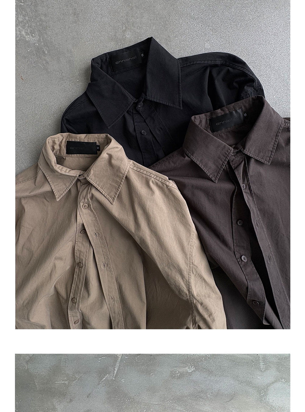 Anniehall Frayed-Edge Oversized Shirt