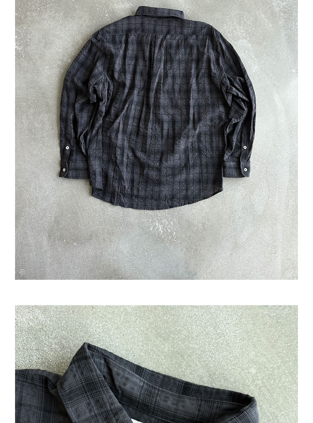 Anniehall Plaid Loose Shirt