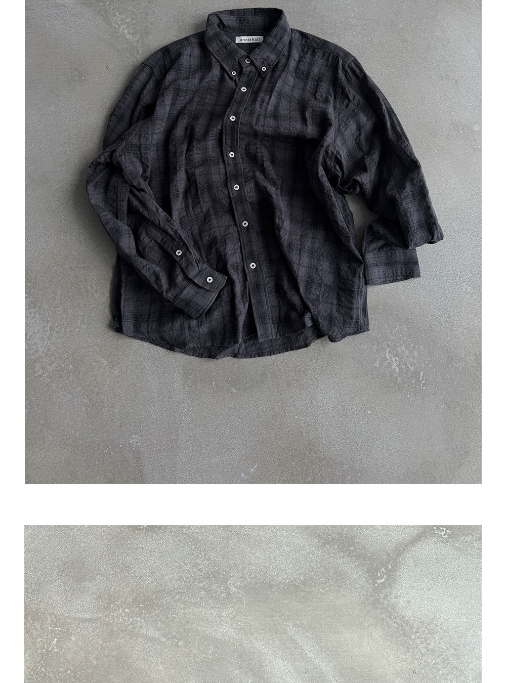 Anniehall Plaid Loose Shirt
