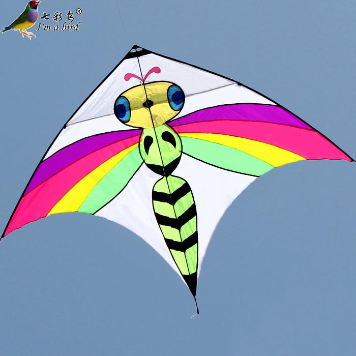 New Seven Colorful Bee Kite Bee Genie 2 5 m Large Size Weifang Kite to Fly
