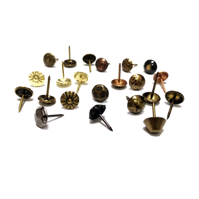 11 flower nail pin small bubble nail antique nail decorative nail round head nail board nail big head nail small copper nail sofa nail