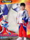 Ultraman Ultraman Clothing Children's Set Halloween Boys' Autumn and Winter Fleece Thickened Two-Piece Set New Year Clothes