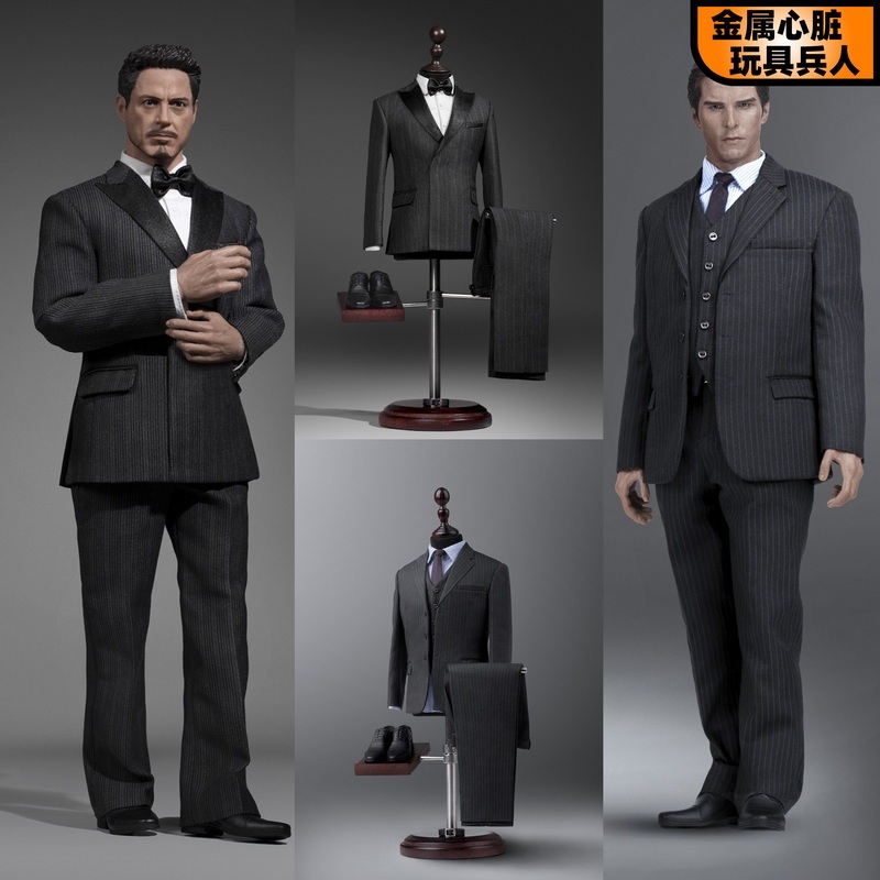 Poptoys X32 X33 1/6 Men's Suit Formal Wear Set Soldier Doll Accessories in Stock Poptoys X32 X33 1/6 Men's Suit Formal Wear Set Soldier Doll Accessories in Stock