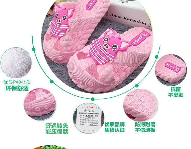 Chaussons enfants en autre pour été - semelle caoutchouc antidérapant - Ref 1007832 Image 94