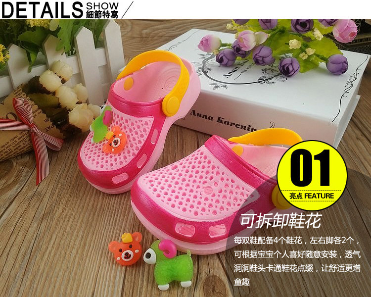 Chaussons enfants en autre pour été - semelle caoutchouc - Ref 986377 Image 65