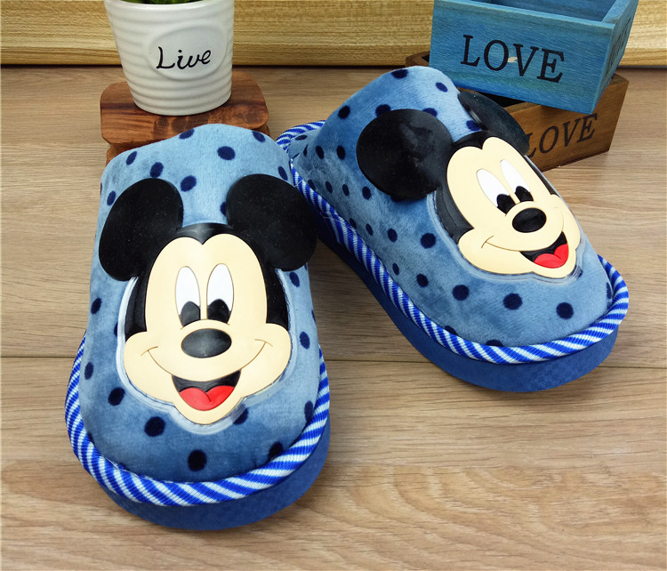 Chaussons enfants en suède pour hiver - semelle caoutchouc - Ref 1015005 Image 24