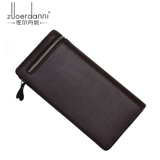 Универсальный бумажник, длинная кожаная сумка для отдыха, картхолдер, длина макси, бизнес-версия