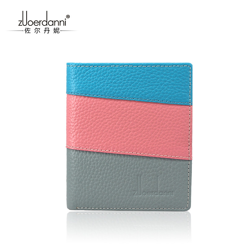 Zoldani Camouflage Women's Wallet Genuine Leather Women's Wallet Fashion Women's Short Wallet Mini Small Wallet