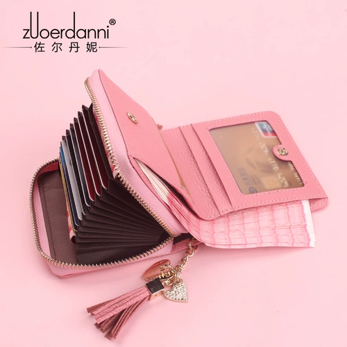 Кожаный бумажник, короткая сумка через плечо, универсальный картхолдер с молнией, кошелек, воловья кожа