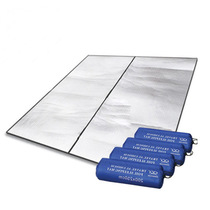 Extra large moisture proof pad 3*3 m aluminum film moisture proof pad tent moisture proof pad picnic mat send out bag