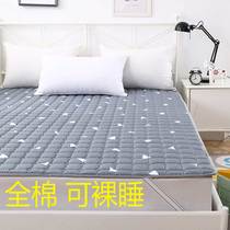 Pure cotton mattress thin summer bed cushion non-slip single 90 mattress double summer cushion household four seasons