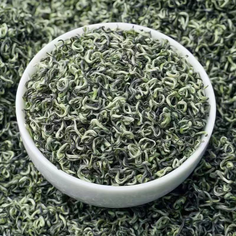 2026 New Tea Sichuan Ya'An Mengding Ganlu Tender Bud Roasted Green Tea Biluochun Craft Strong Aroma Loose Leaf Tea
