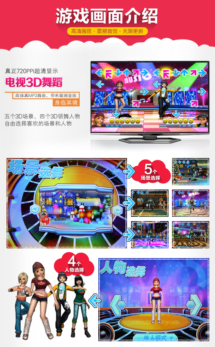 Khiêu vũ máy bay chiến đấu vua nhảy mat cảm giác đôi game console giao diện TV dual-sử dụng dày giảm cân máy khiêu vũ nhà thảm chơi game kết nối tivi