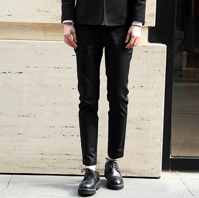 knighttom summer thin section casual pants black hide cyan classic high waist 90% pants straight tube smoke tube pants