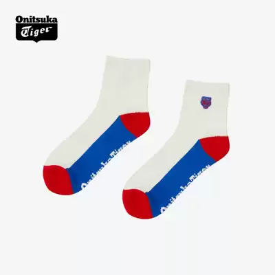 Classic] Onitsuka Tiger Tiger official new product neutral casual socks 3183A412 mid socks