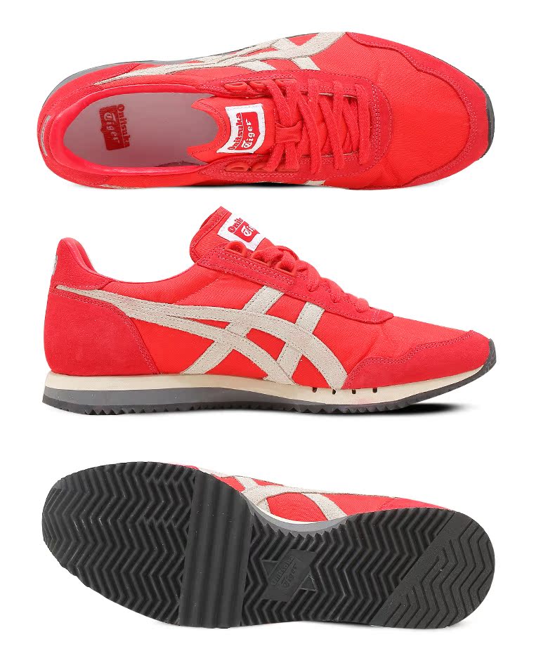 OnitsukaTiger Ma Hổ Nam Giới và phụ nữ retro casual breathable giày thể thao DUALIO D600N giày the thao nữ sneaker