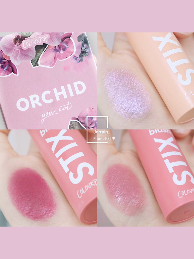 Spot Colourpop Kara bong bóng hoa mùa hè ánh sáng cao thanh phấn má hồng MAGNOLIAS ORCHID - Blush / Cochineal phấn má the saem