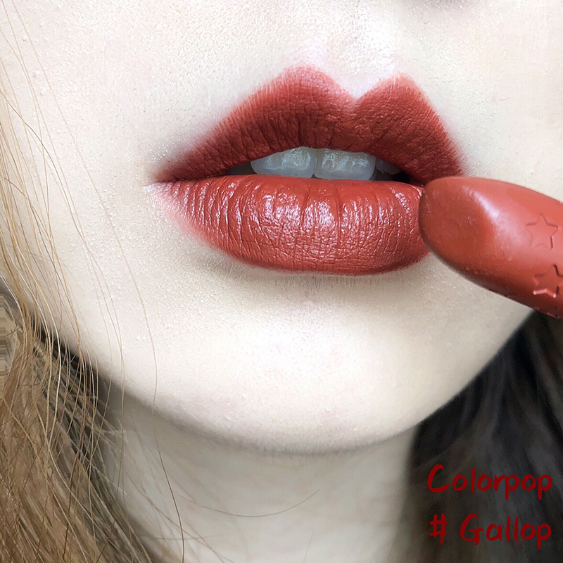 Colourpop Karaoke Bubble Lipstick Star Lipstick Son môi Fololish / Gallop - Son môi 3ce going right