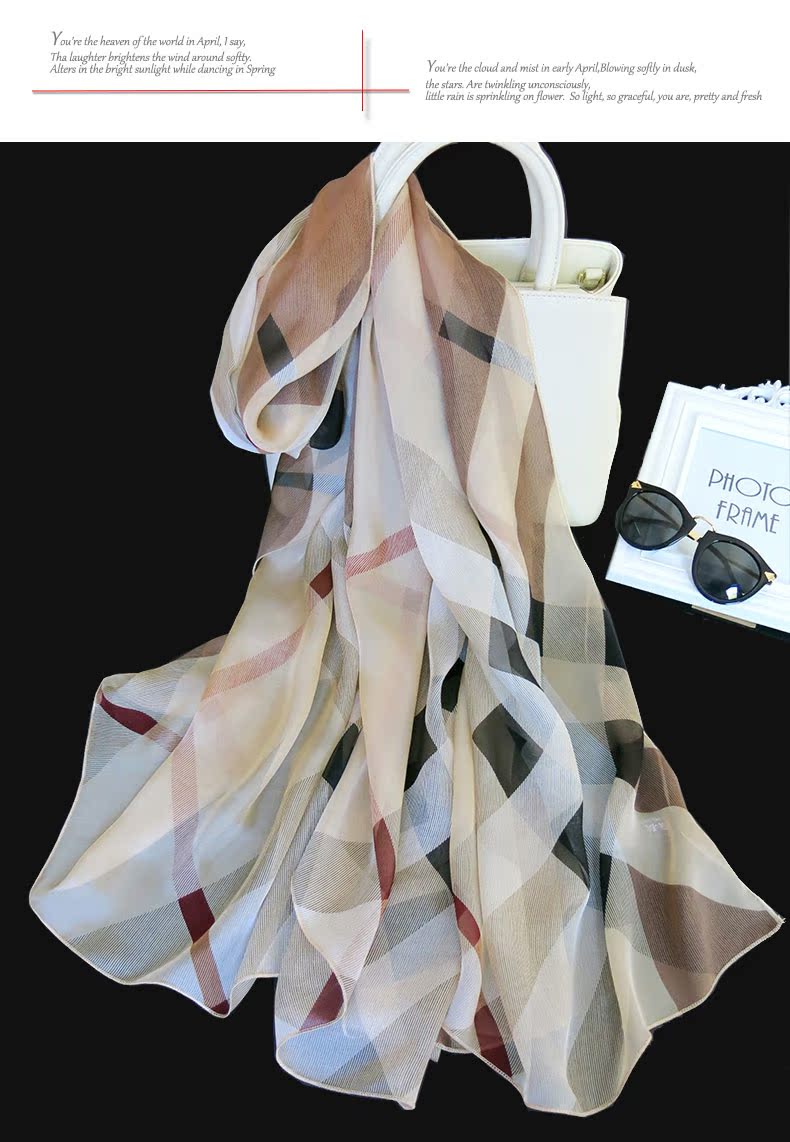Foulard pour Femme en De la soie - Ref 3158027 Image 11