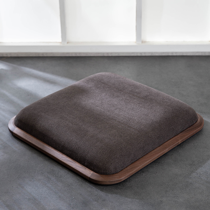 Three-house tatami tatami black walnuts bushel mantra home tea room space kneeling sponge upholstered new Chinese cushion 