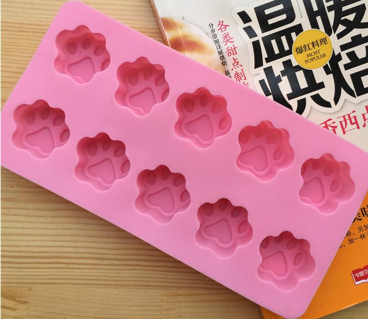 Dụng cụ làm bánh 55 Tình yêu nhỏ Silicone Sôcôla Khuôn Phim hoạt hình Bánh Pudding Silicone Ice Cube Model Dễ thương - Tự làm khuôn nướng khuôn oval