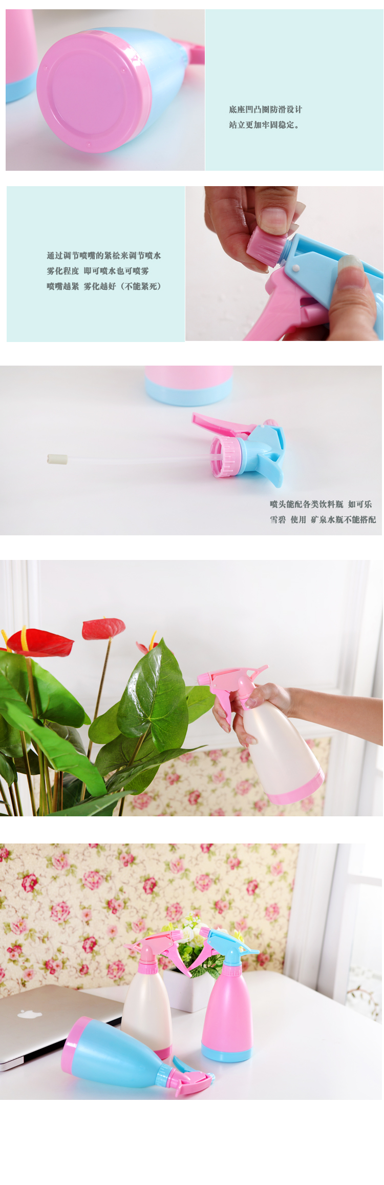 Tưới nước trong chậu có thể tưới nước tưới vườn tưới nước phun chai áp lực tay tưới cây sáng tạo cuộc sống gia đình cần thiết hàng ngày - Nguồn cung cấp vườn chậu trồng cây