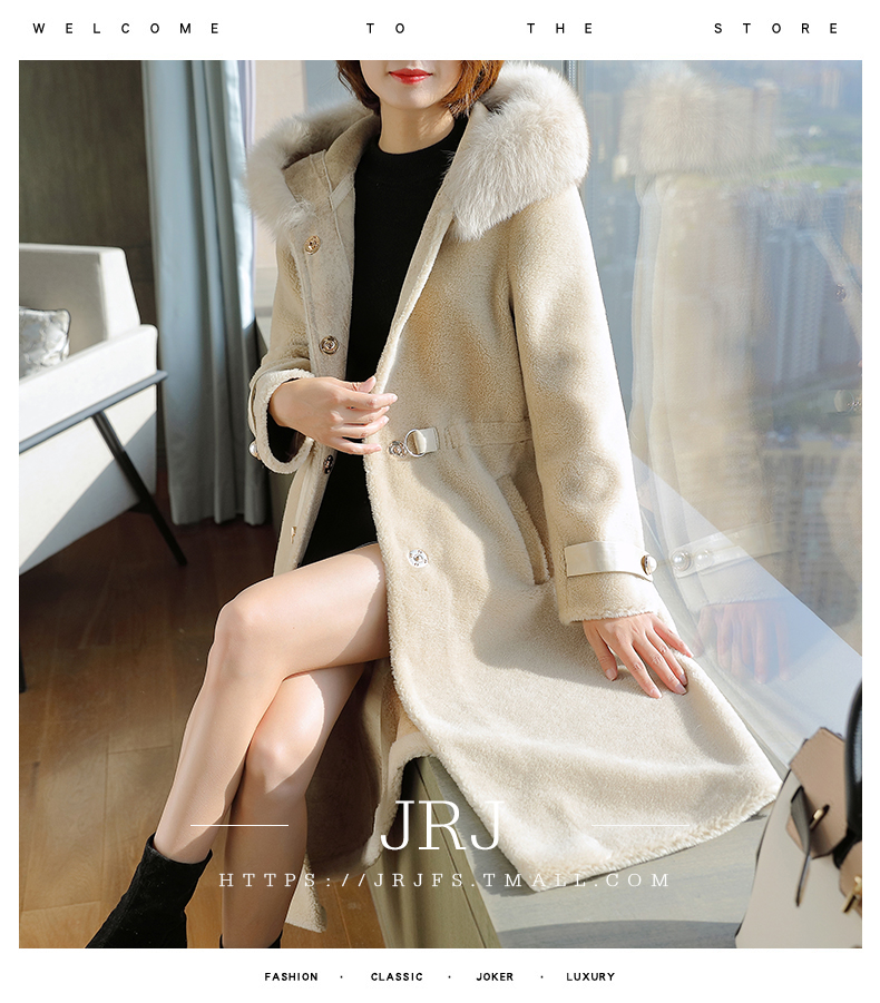 Manteau de fourrure femme J.R.J - Ref 3174332 Image 7