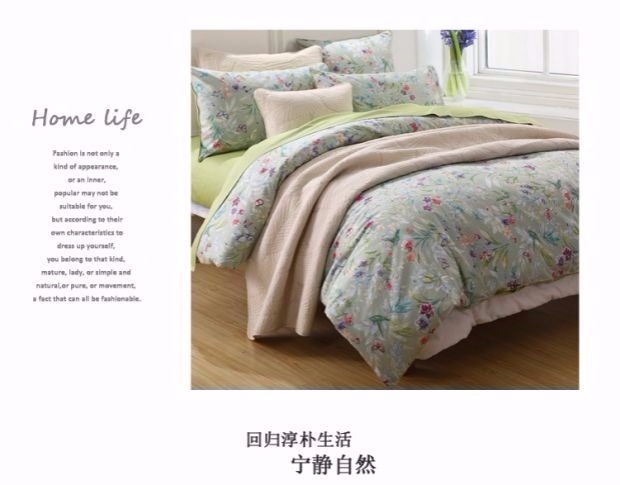 60 Giường cotton satin Ai Cập 笠 Bộ đồ giường 1,8m bằng vải cotton đơn 1,5m dày gấp đôi đơn giản - Trang bị Covers Mẫu ga phủ giường