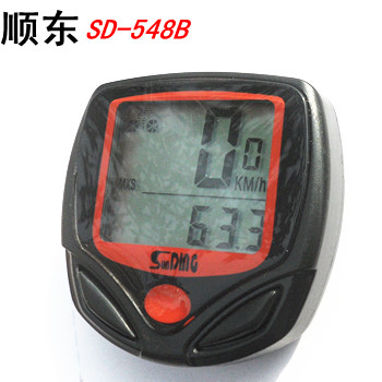 Shundong SD-548B mountain bike code table riding speed meter Mai speed meter equipment
