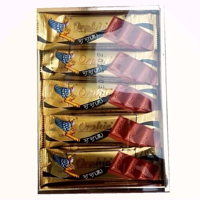 Flying chocolate boxed 10 gr-one-box black Cocoa Butter Confectionery Year snack Chocolate Affordable