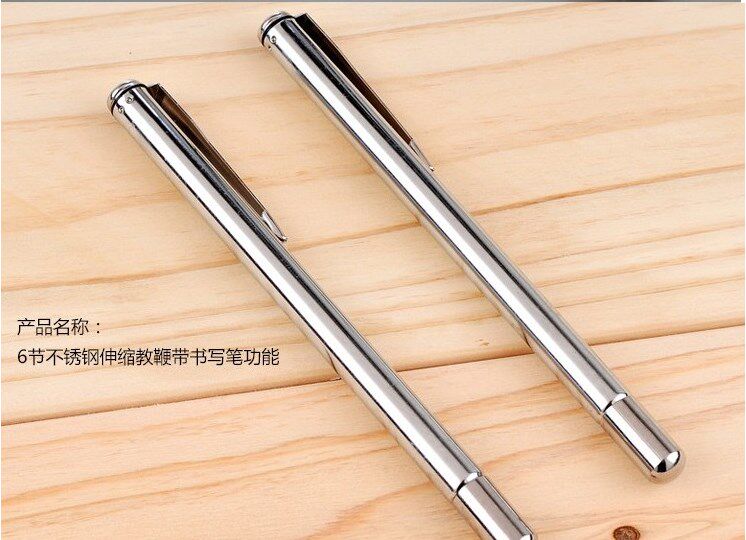 New products stainless steel Host guided tours explain the optometry cm 50 teaching sticks 6 knots of baton telescopic teaching lashes