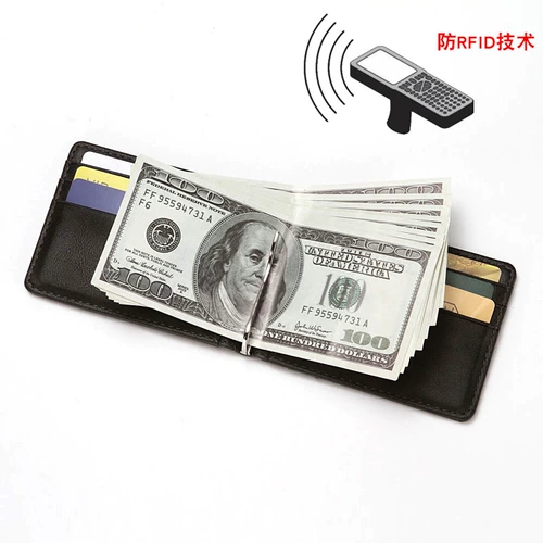 Короткий ультратонкий кошелек, складной бумажник, сумка для отдыха, зажим для денег, в корейском стиле