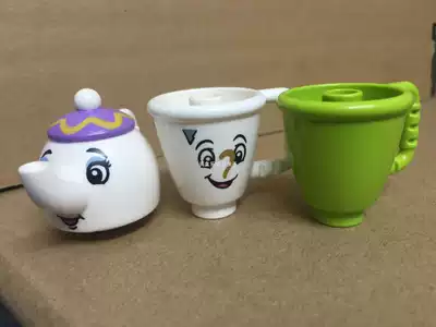 樂高lego Tempo大顆粒配件零件杯子茶壺夫人茶杯弟弟散件